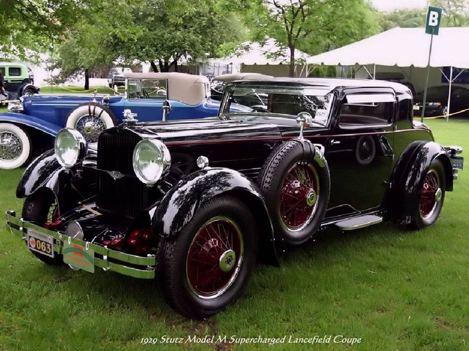 Stutz Model M Supercharged Lancefield Coupe von 1929